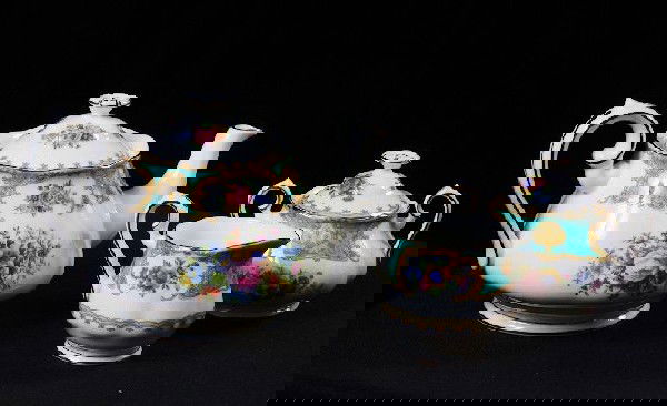 Royal Albert Lady Ascot 3-pc. Bone China Tea Set: Royal Albert Lady Ascot 3-pc. Bone China Tea Set - 1A159A. Brand New & Unused Condition in original box with original packaging. - Thank you for viewing this lot. We are always adding new inventory an