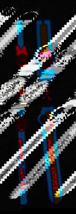 Lot (2) Mickey & Minnie Mouse Disney Watches #3: Lot (2) Mickey & Minnie Mouse Disney Watches #3 - Excellent Working Condition. No scrapes, scratches etc. Great gift idea!- Thank you for viewing this auction. We appreciate your business. Check out o