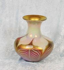 Waterford Evolution Robert Held Ginessa 7" Vase w/COA E: Waterford Evolution Robert Held Ginessa 7 Vase w/COA ED325 Excellent Condition! TR142PE. A stunning piece by Robert Held for Waterford Evolution. Ginessa 7" Vase. Piece is signed on bottom 27/50. Bran