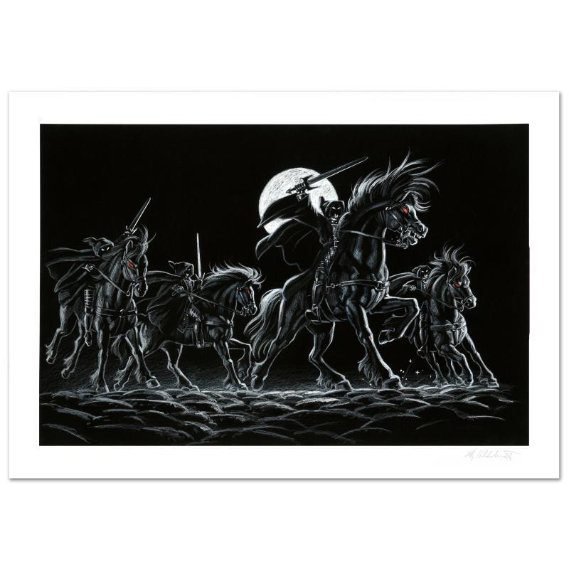 Black Riders by Greg Hildebrandt: Known world wide for his fantasy and science fiction illustrations, Greg Hildebrandt has created an abundance of fascinating artwork including, and most notably his illustration work for J.R.R. Tolkie