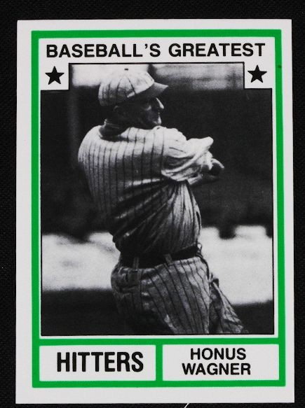 Vintage Baseball Card '83 TCMA Honus Wagner C105: "Vintage Baseball Card '83 TCMA Honus Wagner C105 Excellent Condition - Thank you for viewing this lot. We are always adding new inventory and new auctions, so check back often. We appreciate your bus