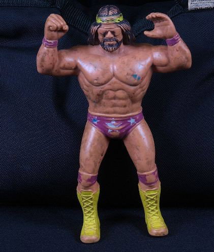 Vintage 1980's Randy Macho Man Savage 7" Wrestling Figu: Vintage 1980's Randy Macho Man Savage 7 Wrestling Figurine - As-Is Condition. Thank you for viewing this auction. We appreciate your business. Check out our future auctions from Seized Assets Auctione