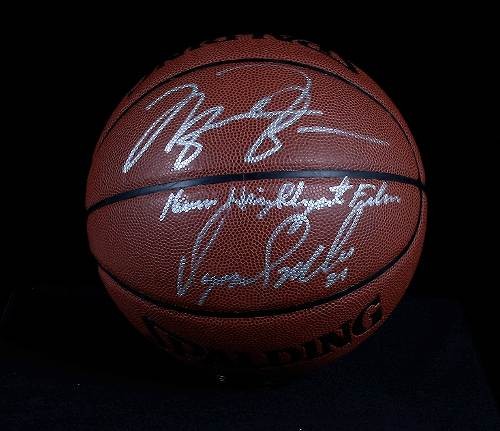 Michael Jordan & Dominique Wilkins Autographed Basketba: Michael Jordan & Dominique Wilkins Autographed Basketball Excellent Condition - Thank you for viewing this lot. We are always adding new inventory and new auctions, so check back often. We appreciate 