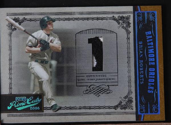 2005 Prime Cuts Brian Roberts Jersey Prime Card 5/10 C5: 2005 Prime Cuts Brian Roberts Jersey Prime Card 5/10 C53 As-Is Condition - Thank you for viewing this lot. We are always adding new inventory and new auctions, so check back often. We appreciate your 