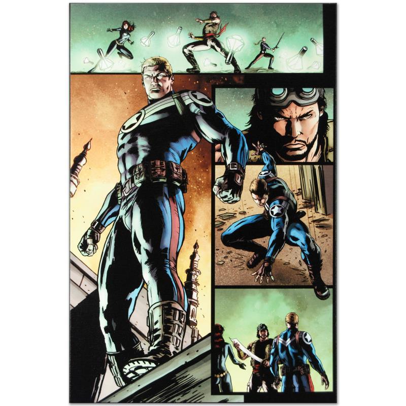 Hulk #43 by Marvel Comics: A piece of comic book history, this limited edition, from original art by Patrick Zircher, depicts classic Marvel characters. Zircher's early career as an illustrator in the genre began with productio