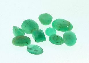 Emerald Beryl Parcel (10) 49.78cts. PCL79: "Emerald Beryl Parcel (10) 49.78cts. PCL79 Excellent Condition! Oval/Emerald cut Gemstones.. Thank you for viewing this lot. We are always adding new inventory and new auctions, so check back often. W