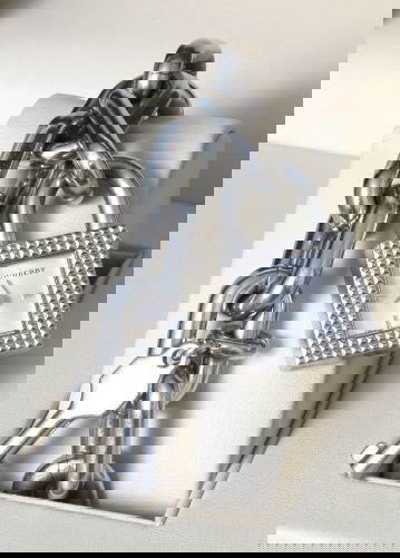 Burberry Signature Collection Women's Watch Kass1: "Burberry Signature Collection Women's Watch Kass1. Excellent Condition! MN101JH. Unique yet classic Burberry watch!! Lock watch (1 3/8" Long) and dangling key with "BURBERRY"engarved on it attached t