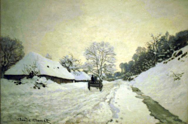 Claude Monet - Orsay-Brut: Artist: Claude Monet - Title: Orsay-Brut - Medium: Fine Art Reproduction Giclee on Canvas - Image Size: Approximately 13.25 inches x 20 inches - Unframed on Unstretched Canvas - Biography: Claude Mone