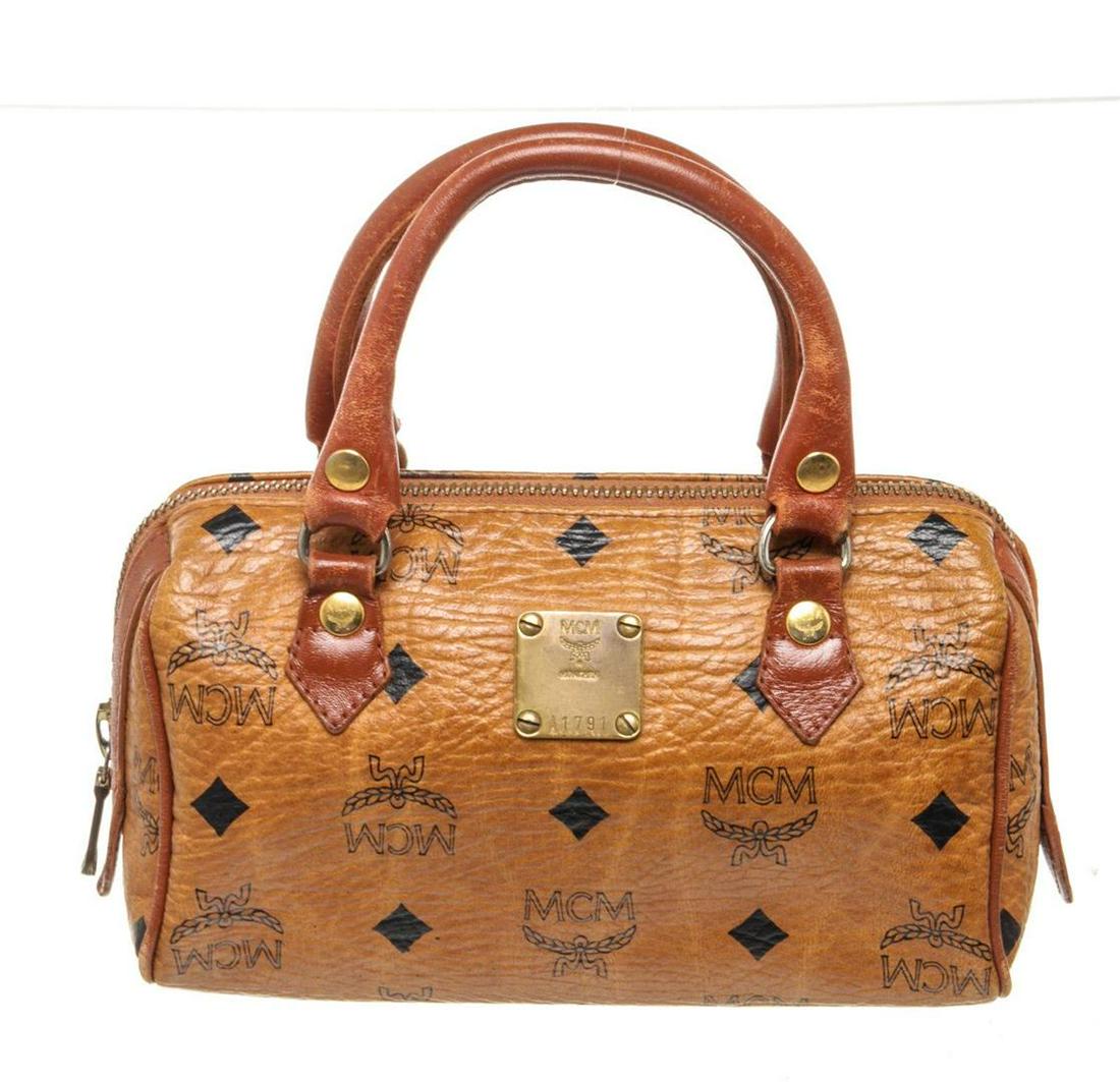 mcm small boston bag