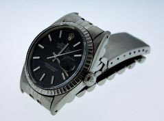 Gents Rolex Stainless Steel DateJust Wristwatch 84.12 g: "Gents Rolex Stainless Steel DateJust Wristwatch 84.12 gm. A1427. Excellent Condition! JH1061RF. One gents, hand crafted & machine milled Rolex Stainless Steel DateJust Wristwatch electronically teste