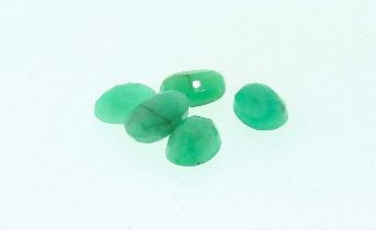 Emerald Beryl Parcel (5) 27.89cts. PCL59: "Emerald Beryl Parcel (5) 27.89cts. PCL59 Excellent Condition! Oval cut Gemstones.. Thank you for viewing this lot. We are always adding new inventory and new auctions, so check back often. We appreci