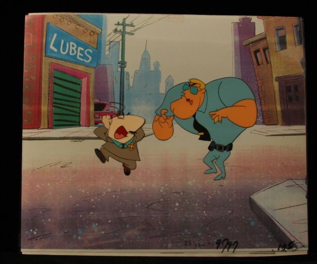 MGM Studios Pink Panther Production Cel PinkP21: MGM Studios Pink Panther Production Cel PinkP21. As-Is Condition! KH51XU. An original hand painted, one of a kind Cel used in the production of a Pink Panther animated film. It is not a multiple editi