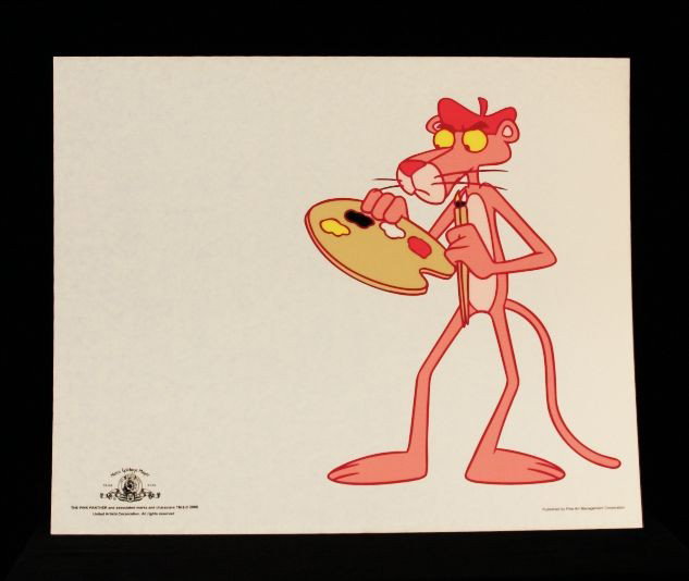 Metro Goldwyn Mayer "Pink Panther" Sericel PinkP26: Metro Goldwyn Mayer Pink Panther" Sericel PinkP26. As-Is Condition!. LU11ZA. Metro Goldwyn Mayer & United Artist Corporation "Pink Panther" sericel measuring 14.5" x 11.5". Thank you for viewing this 