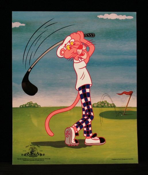 Metro Goldwyn Mayer "Pink Panther" Sericel PinkP24: Metro Goldwyn Mayer Pink Panther" Sericel PinkP24. As-Is Condition!. KH11TE. Metro Goldwyn Mayer & United Artist Corporation "Pink Panther" sericel measuring 14.5" x 11.5". Thank you for viewing this 