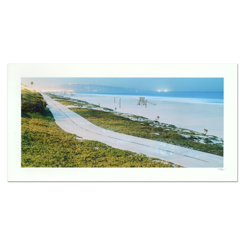 Spirits on the Bike Path by Sheer, Robert by Sheer, Robert: "Spirits on the Bike Path" is a limited edition on paper, numbered and hand signed by photographer, Robert Sheer. Sheer created this piece using his "Spirit Shadows" technique which involves using a s