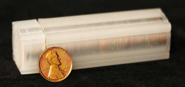 1961 Proof Penny Coin Tube (50) CT129: "1961 Proof Penny Coin Tube (50) CT129. As-Is Condition. MJ31WN. 1961 Proof Penny Coin Tube (50) count. Thank you for viewing this lot. We are always adding new inventory and new auctions, so check ba