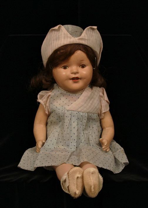 Antique Composition 19" Open Mouth Doll Beth651: "Antique Composition 19" Open Mouth Doll Beth651. Excellent Vintage Condition! UY121GT. ABSOLUTELY BEAUTIFUL COMPOSITION DOLL Valued at over $500.00. This doll's head, arms and legs are composition ma
