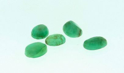 Emerald Beryl Parcel (5) 36.64cts. PCL54: "Emerald Beryl Parcel (5) 36.64cts. PCL54 Excellent Condition! Oval cut Gemstones. Thank you for viewing this lot. We are always adding new inventory and new auctions, so check back often. We apprecia