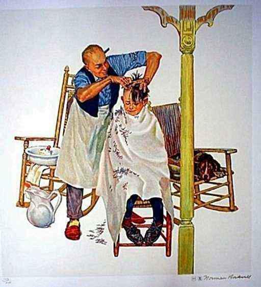 Norman Rockwell "Summer Start (Encore Edition) ": Norman Rockwell "Summer Start (Encore Edition) " Encore Edition, Limited Edition, Numbered Lithograph, Estate Stamped Signature Dimensions: 27 x 24 inches (Note: edition number received may differ fro