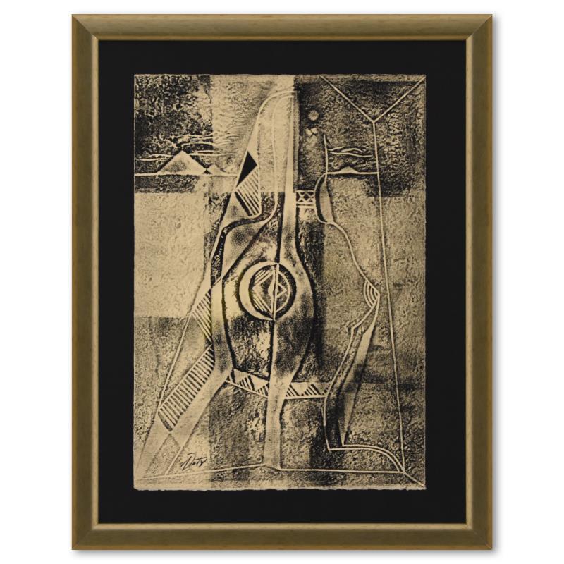 Untitled by Neal Doty (1941-2016): This is a one-of-a-kind mixed media on paper by Neal Doty (1941-2016), and hand signed by the artist. This piece comes custom framed. Includes Letter of Authenticity. Measures approx. 21.5" x 27.5" (f