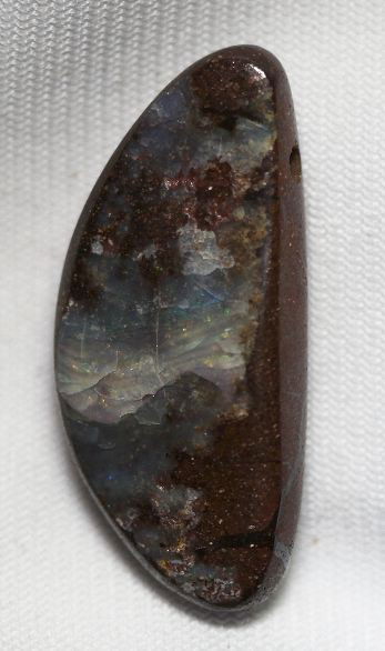 Boulder Opal (36.41ct.) BO110: "Boulder Opal (36.41ct.) BO110. Excellent Condition! PP4MJ. One Boulder Opal pendant weighing 36.41ctw. Thank you for viewing this lot. We are always adding new inventory and new auctions, so check ba