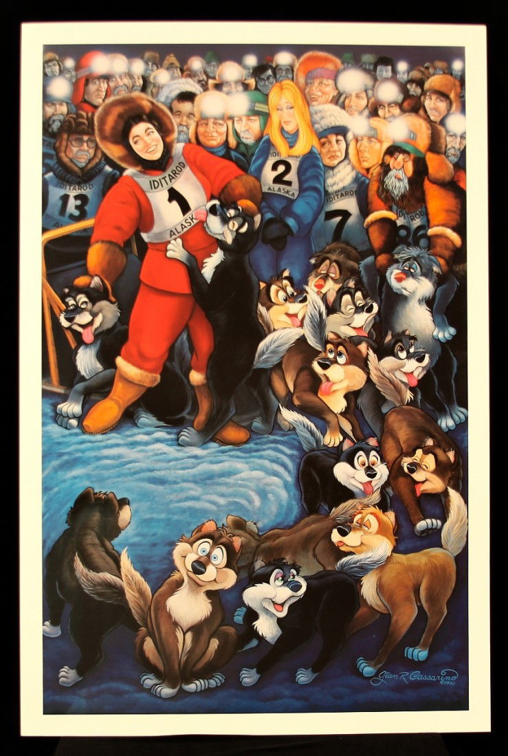 Alaska by G.R. Cassarino Walt Disney Artist AP269: "Alaska by G.R. Cassarino Walt Disney Artist. Excellent Condition! GH6UR. You haven't seen "Wildlife" until you've seen Cassarino. Former Walt Disney Artist G.R. Cassarino utilizes the style and techn