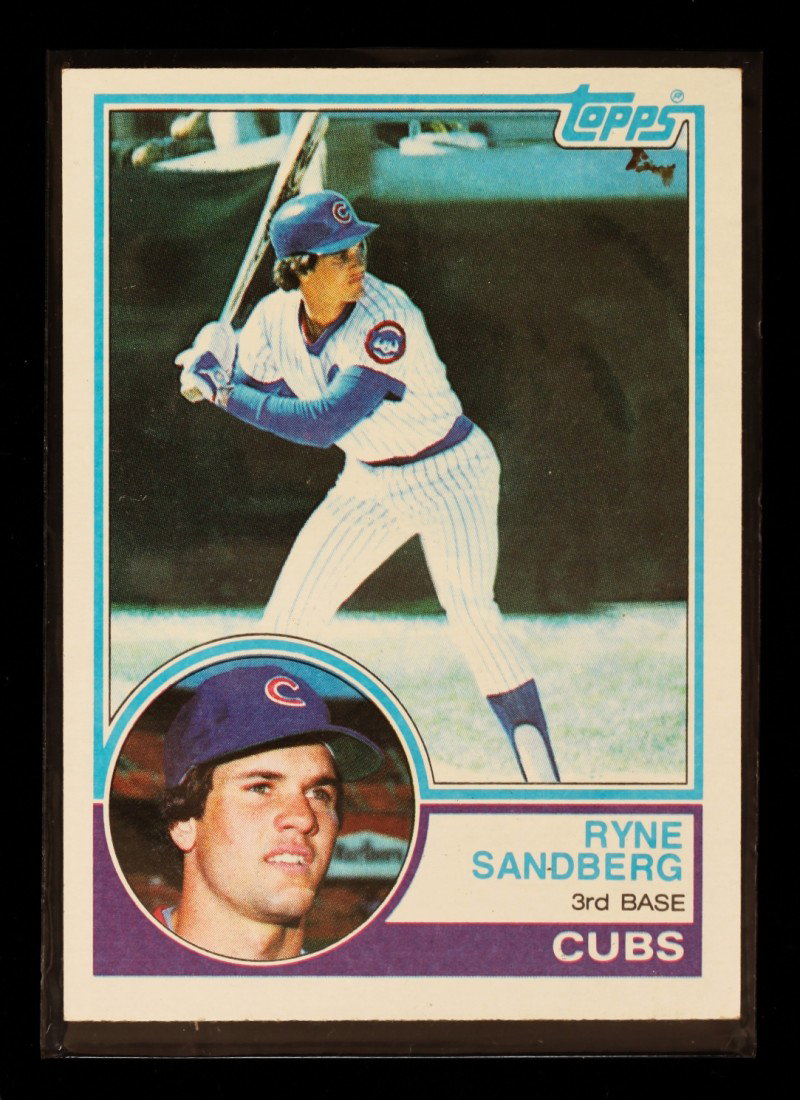 1983 Topps Ryne Sandberg Rookie Card C312