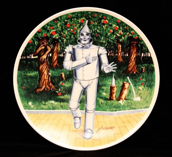 Knowles "If I Only Had A Heart" Wizard of Oz Collectibl: "Knowles "If I Only Had A Heart" Wizard of Oz Collectible China Plate NS113. Excellent Condition! SLKA. Beautiful "If I Only Had A Heart" Wizard of Oz collectible china plate by Knowles. Features a po