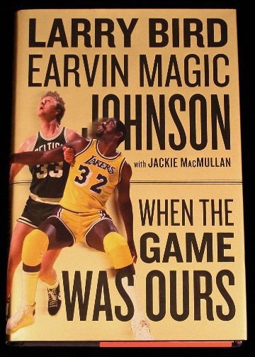 SIGNED Magic Johnson "When the Game was Ours" Book ED87: "SIGNED Magic Johnson "When the Game was Ours" Book ED877. Excellent Condition! HA101BQ. Larry Bird, Earvin Magic Johnson "When the Game was Ours" with Jackie MacMullan SIGNED book. This book is signe