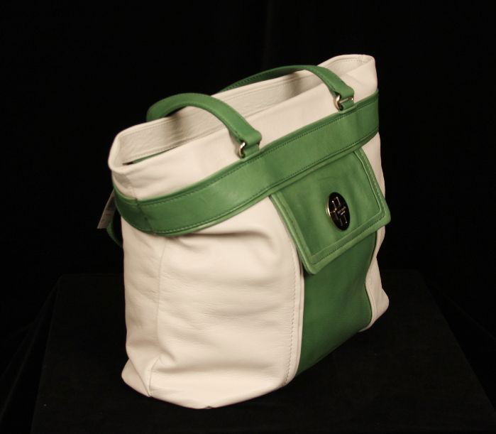 New with Tags Kate Spade "Blakely" Bag ED596: "New with Tags Kate Spade "Blakely" Bag ED596. Excellent Condition! KJ96LH. Retailing for $445.00 this "Blakely" bag comes with original dustbag and measures 17" x 12" x 3" without handles. Thank you