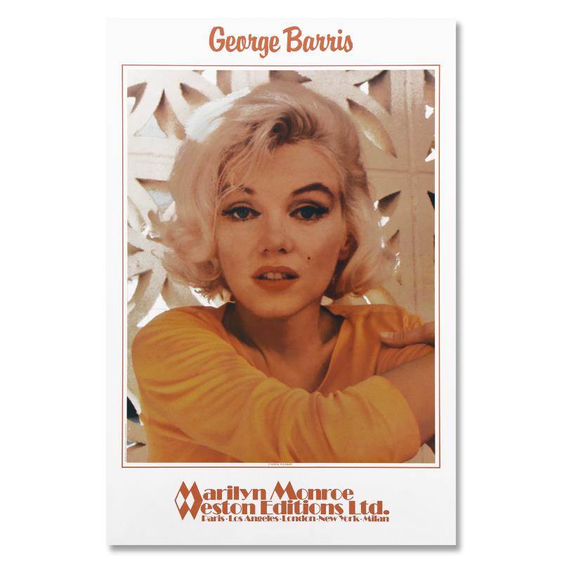 Ethereal Pleasure by George Barris (1922-2016): "Ethereal Pleasure" is a poster on paper by Andy Warhol (1928-1987). This piece is dated (1987) and bears inverso the Official Edward Weston Collection Stamp and includes Letter of Authenticity. Measu