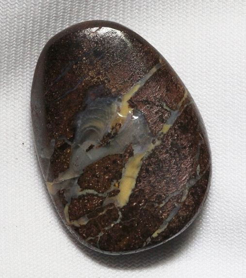 Boulder Opal (64.99ct.) BO121: "Boulder Opal (64.99ct.) BO121. Excellent Condition! ZQ4VS. One Boulder Opal pendant weighing 64.99ctw. Thank you for viewing this lot. We are always adding new inventory and new auctions, so check ba