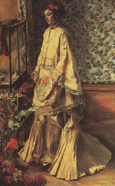 Renoir - Portrait Of Rapha: Artist: Pierre-Auguste Renoir 1841-1919 - Title: Portrait Of Rapha - Medium: Fine Art Reproduction Giclee on Canvas - Image Size: Approximately 20 inches x 12.5 inches - Unframed on Unstretched Canvas