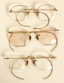 Lot of 3 Vintage/Antique Eyeglasses ED1184