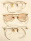 Lot of 3 Vintage/Antique Eyeglasses ED1184 - 2