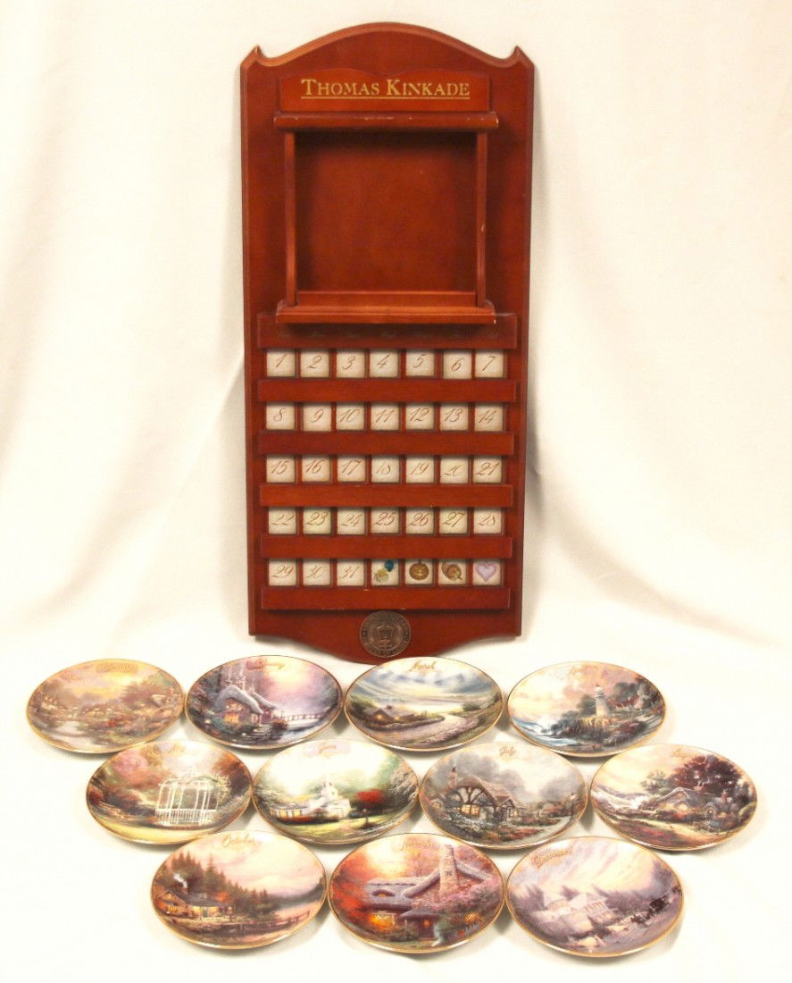 Thomas Kinkade's "Simpler Times" Plate Collection WBL36: "Thomas Kinkade's "Simpler Times" Plate Collection WBL36. Great Condition! TY101EL. Master artist Thomas Kinkade is known throughout the world for his unrivaled ability to capture natural light on can