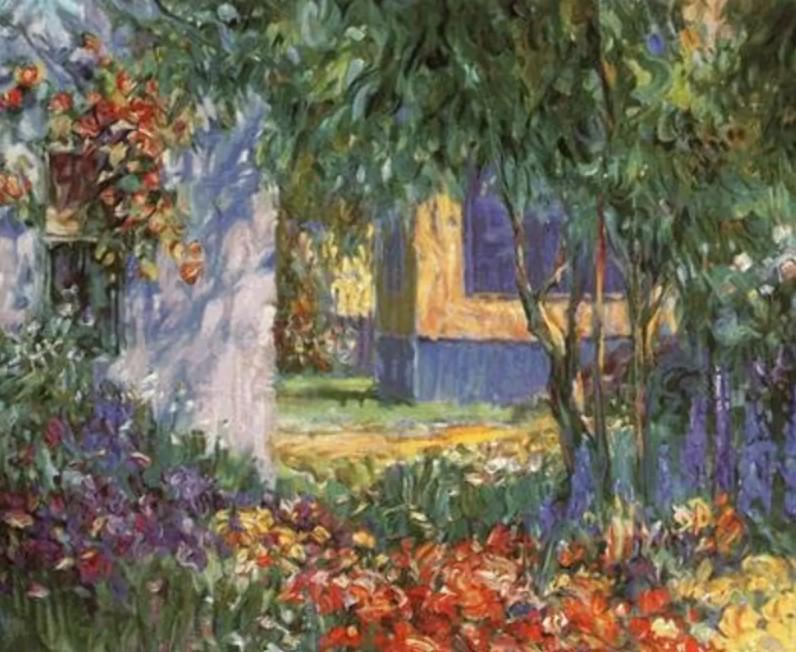 Windows by Henri Plisson on paper: Serigraph on paper, 20 x 24, unframed w/COA