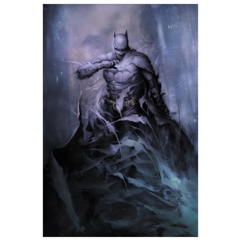 Detective Comics # 1006 by DC Comics: Detective Comics # 1006 by DC Comics. "Detective Comics # 1006" is a limited edition giclee on canvas featuring art by Dan Quintana from the 2019 comic. This piece comes gallery wrapped and includes a