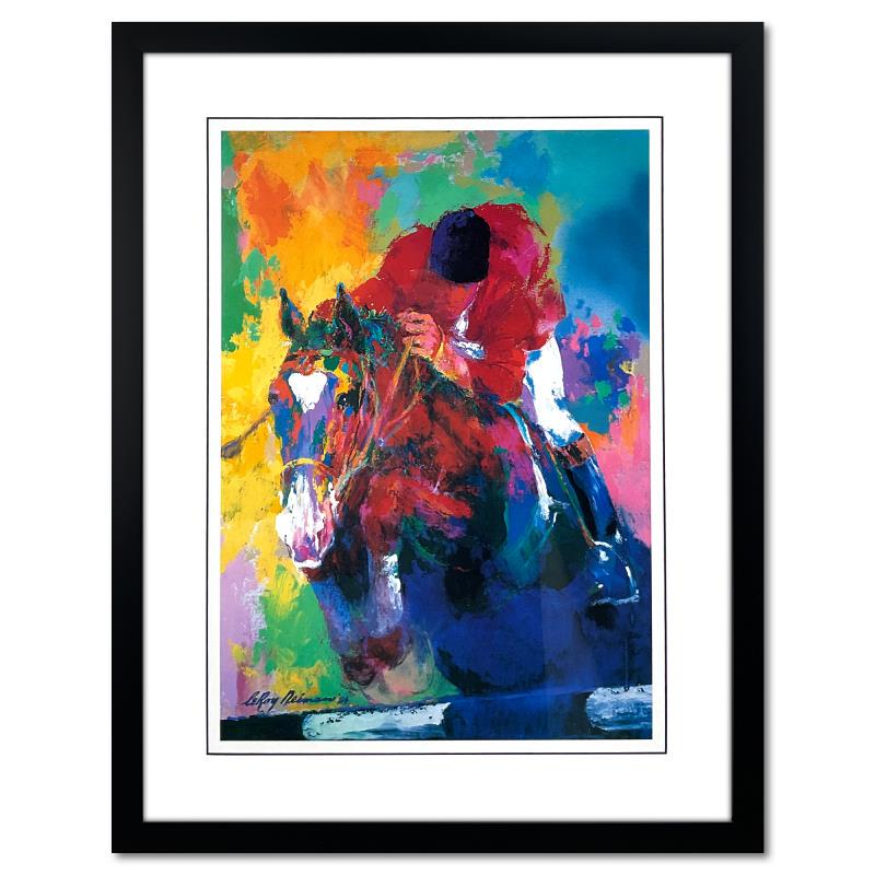 United States Equestrian Team: Riding for America, Los Angeles 1984 by Leroy Nei: United States Equestrian Team: Riding for America, Los Angeles 1984 by Leroy Neiman (1921-2012). "United States Equestrian Team: Riding for America, Los Angeles 1984" is an offset lithograph on paper 