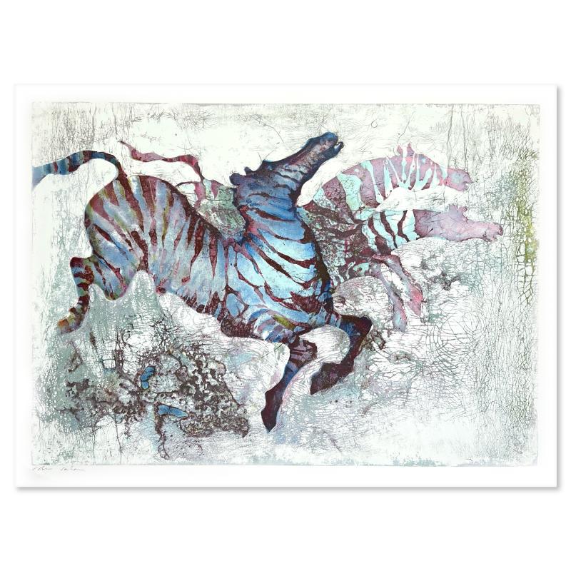 Untitled by Salomon, Edwin: Untitled by Salomon, Edwin. This is a limited edition on paper by Edwin Salomon. The piece comes hand signed by the artist, numbered, and with a letter of authenticity. Measures approximately 19.5" x 