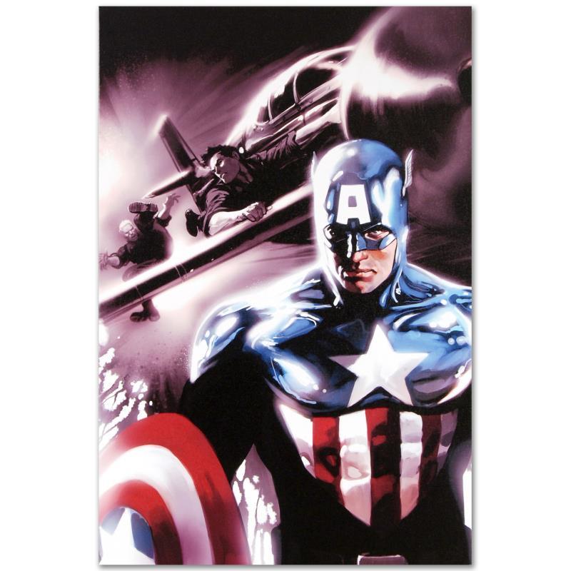 Captain America #609 by Marvel Comics: Captain America #609 by Marvel Comics. A piece of comic book history, this limited edition, from original art by Marko Djurdjevic, depicts a heroic Captain America. Marko Djurdjevic was discovered by