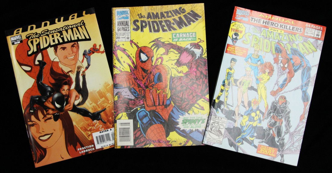 Spider-Man Vintage Comic Books (3) CB27: Spider-Man Vintage Comic Books (3) CB27. As-Is Condition! Thank you for viewing this lot. We are always adding new inventory and new auctions, so check back often. We appreciate your business and supp