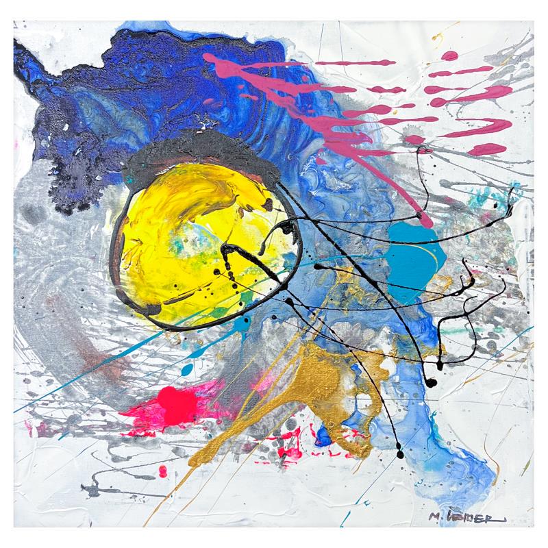 Untitled by Leider Original: Untitled by Leider Original. All available information is listed in the description and shown in the photo. This is an original painting, acrylic on canvas by Moshe Leider. The piece is hand signed by