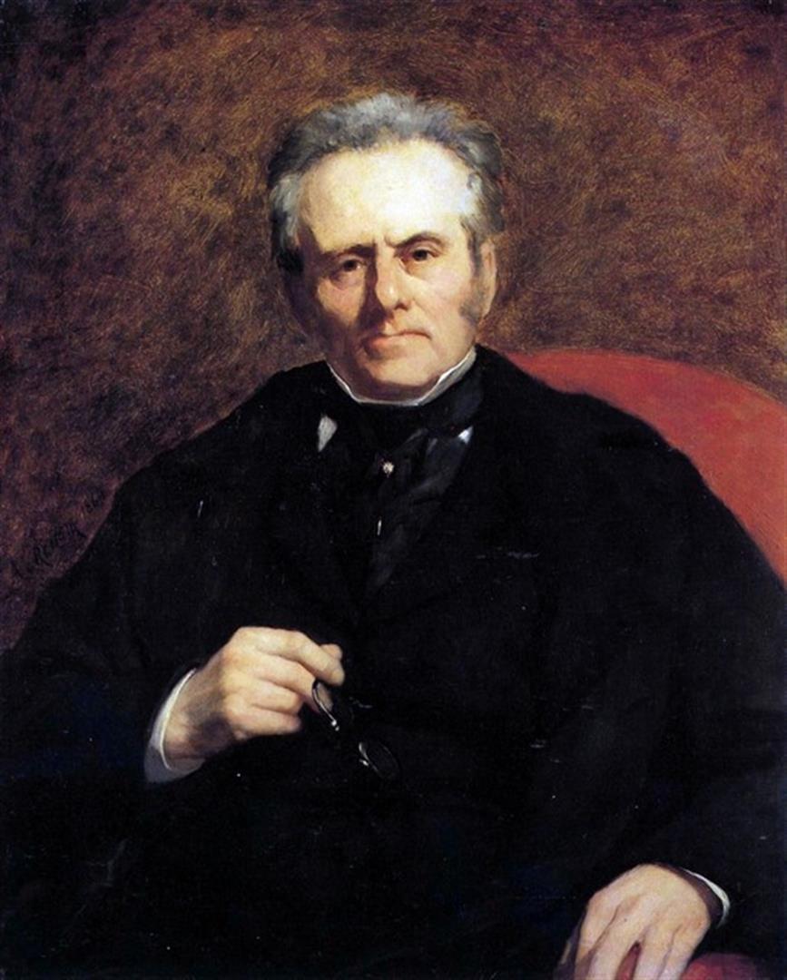 Renoir - Portrait Of William Sisley: Artist: Pierre-Auguste Renoir 1841-1919 - Title: Portrait Of William Sisley - Medium: Fine Art Reproduction Giclee on Canvas - Image Size: Approximately 20 inches x 16 inches - Unframed on Unstretched