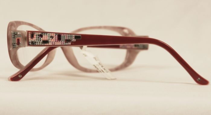 Judith Leiber Reading Glasses ED551: "Judith Leiber Reading Glasses ED551. Excellent Vintage Condition! DA501MC. This is a New with Tags designer Judith Leiber crystal reading glasses. They retail for $525.00. These GORGEOUS glasses will