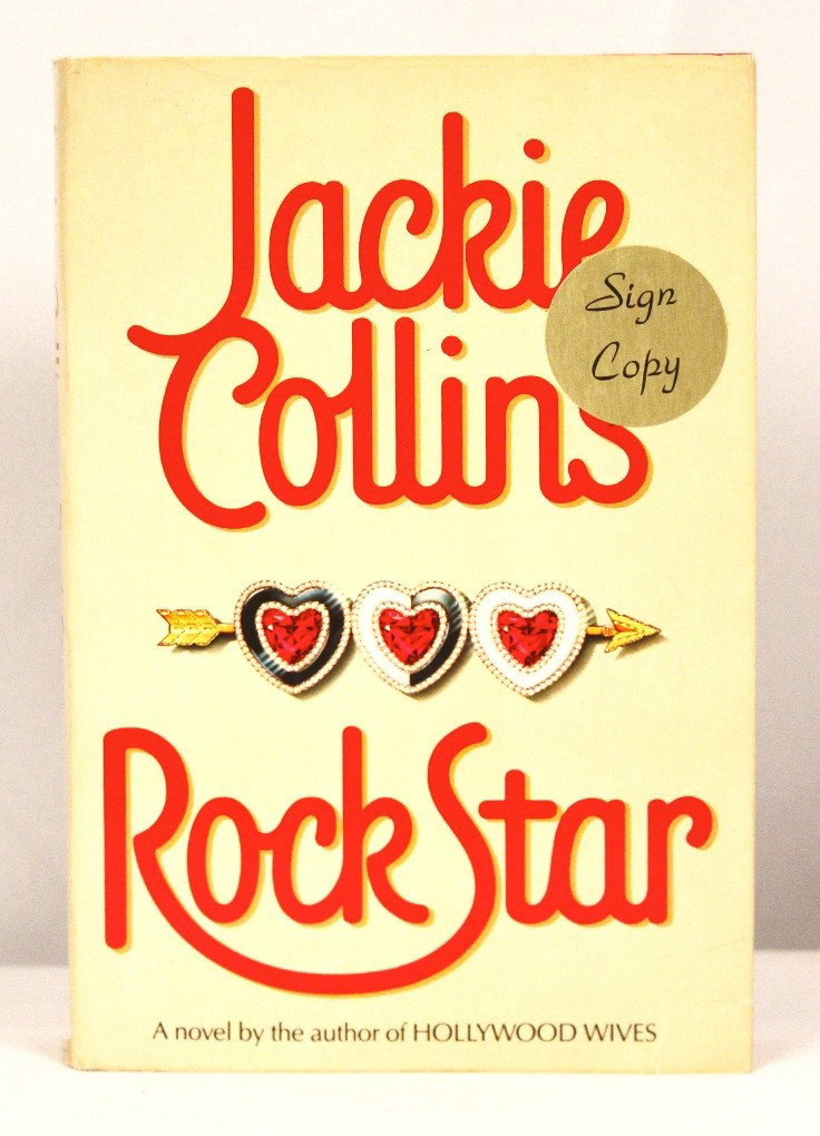 Autographed Copy of "Rock Star" BK180: Autographed Copy of Rock Star" BK180. As-Is Condition! MY62ES. This copy of "Rock Star" is autographed by the author, Jackie Collins. Thank you for viewing this lot! We are always adding new inventory