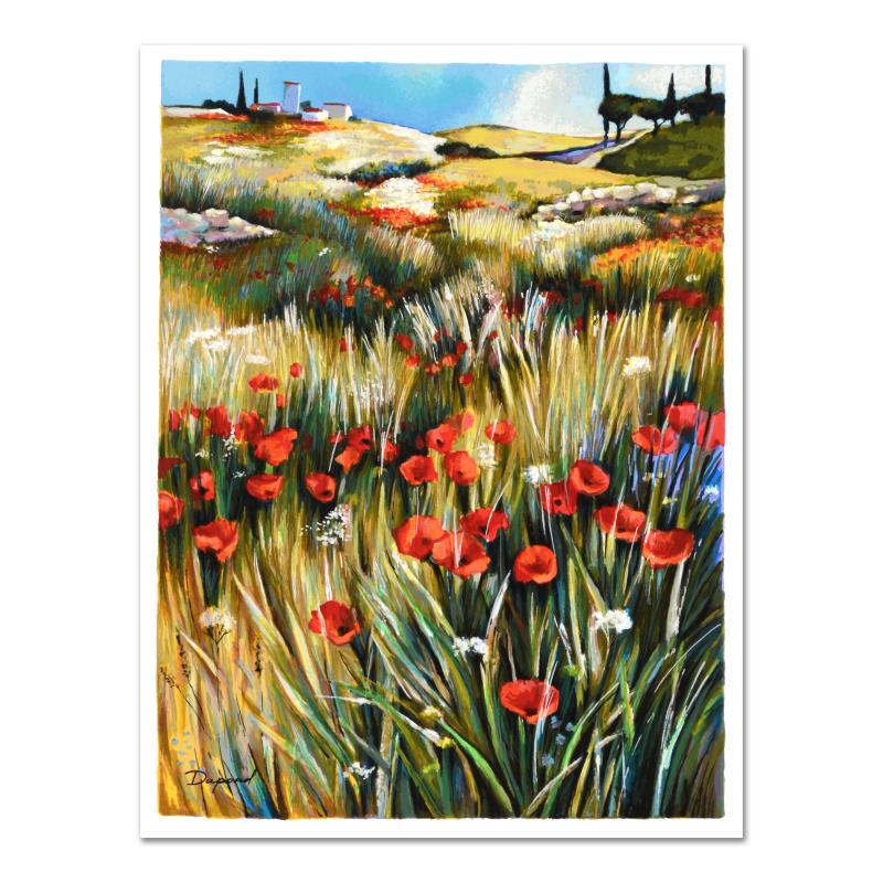 Country Tranquility by Dupond, Yuri: Country Tranquility by Dupond, Yuri. "Country Tranquility" is a limited edition serigraph on paper, numbered and hand signed by Yuri Dupond. Includes Certificate of Authenticity. Measures approx. 13" 