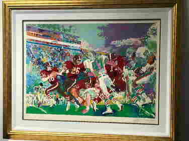 "Post Season Football Classic" by LeRoy Neiman (1921-2012) (1 of 3)