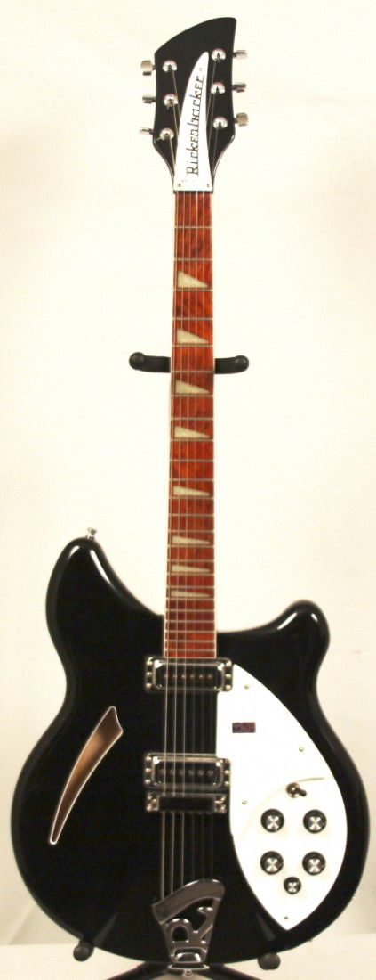 2000 Rickenbacker 360-6 Electric Guitar Jetglow Black M: 2000 Ricken backer 360-6 Electric Guitar Jetglow Black MGUI2. Excellent Condition! RF1031CE. Only a Rickenbacker Hollow Body 360, as played by George Harrison can get you that distinctive jangle and c