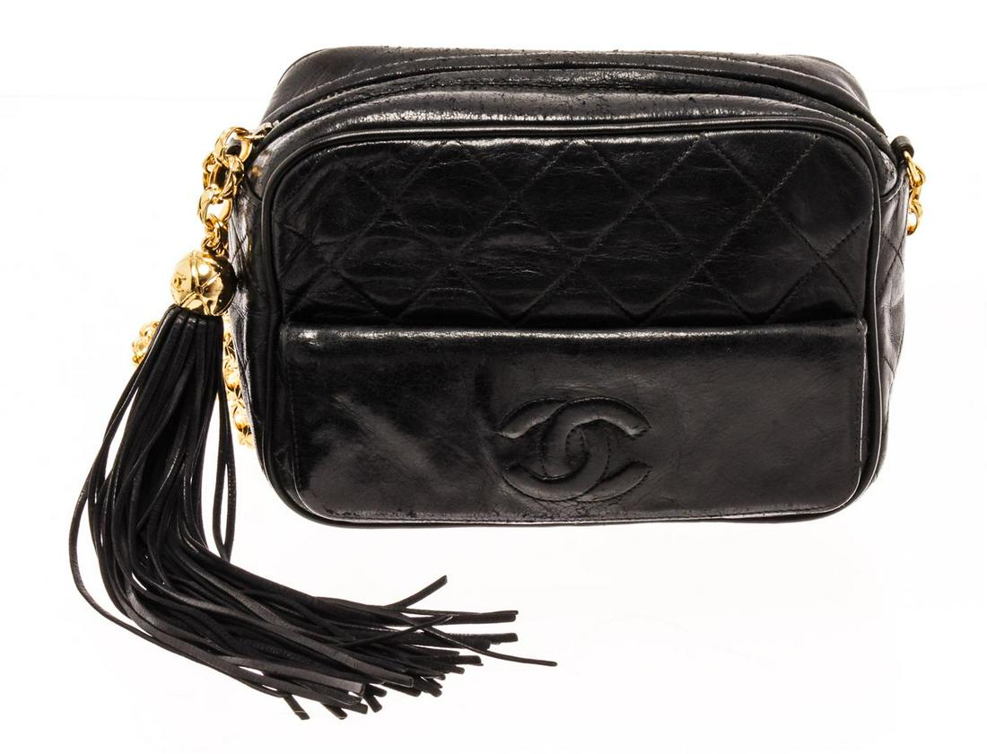 Chanel Black Lambskin Mini Tassel Camera Crossbody Bag (#0514) on Apr 09, 2023 | Seized Assets Auctioneers in CA Chanel Black Lambskin Mini Tassel Camera Crossbody Bag (#0514) on Apr 09, 2023 | Seized Assets Auctioneers in CA